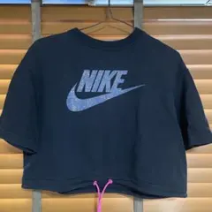 NIKE 半袖トレーナー生地クロップドTシャツ