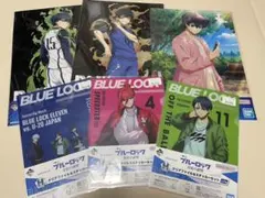 ブルーロック　一番くじ　クリアファイル、クリアポスター6点セット