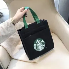 再入荷　人気　スターバックス　トートバッグ　チャック付き　新品未使用翌日発送のサムネイル