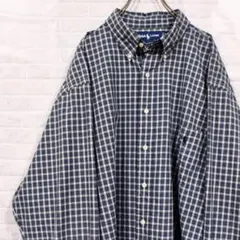 未使用 2XL RALPH LAUREN ボタンダウン ギンガム チェックシャツ