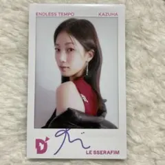 LE SSERAFIM D'ICON POPUP チェキ カズハ