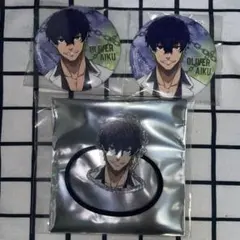 ブルーロック展　缶バッジ　ヘアゴム　オリヴァ・愛空