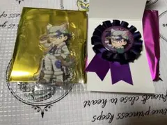 鬼滅　ハロウィン　アクリル　バッジ　玄弥