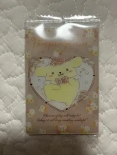 新品　ポムポムプリン　ウエハース　カード 11