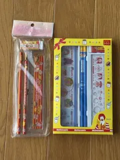 McDonald's 文房具セット 2点セット