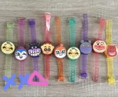 【本日限定】アンパンマンキャラクター 腕時計 ライトブレス 9個セット