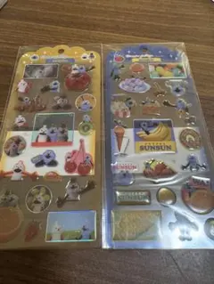 SUNSUN ドロップジュエリーシール　 2シートセット