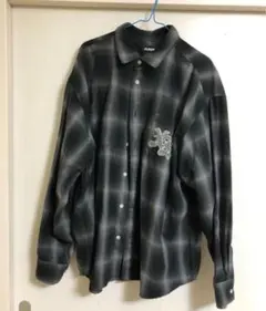 PATCHED FLANNEL SHIRT XLARGE