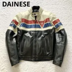 Dainese レザージャケット ブラック/オレンジ 11 - メルカリ