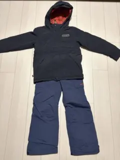 BURTON キッズ ジュニア スノーボードウェア 上下　サイズM 黒/紺