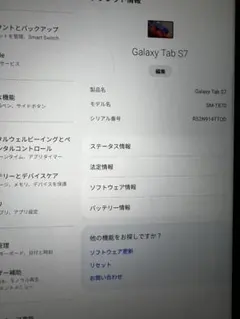 SAMSUNG GALAXY TAB S7のサムネイル