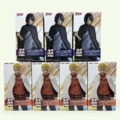 NARUTO 忍界造形列伝 フィギュア ナルト サスケ セット