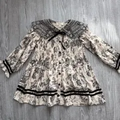 bonjour diary フラワープリント ワンピース　6y