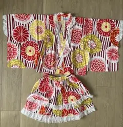 MIKANBANA キッズ浴衣　サイズ120