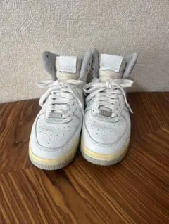 Nike Air Force 1 ハイカットスニーカー ホワイト/グレー
