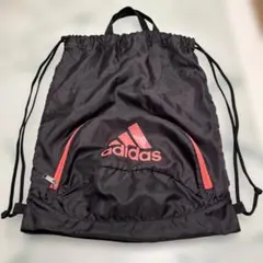 【お買い得‼️】adidas ドローストリングバッグ 黒/赤