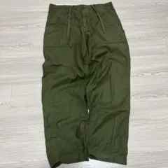 Old Uniqlo オリーブグリーン カーゴパンツウエスト76-84
