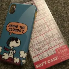 【¥555☆gourmandiseSNG-199D】スヌーピーiPhoneケース