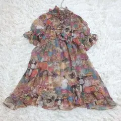 極美品 ヒステリックグラマー コートニーラブ ワンピース シアー