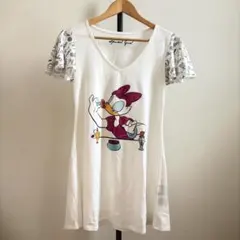 デイジーダックプリント Tシャツ Mサイズのサムネイル