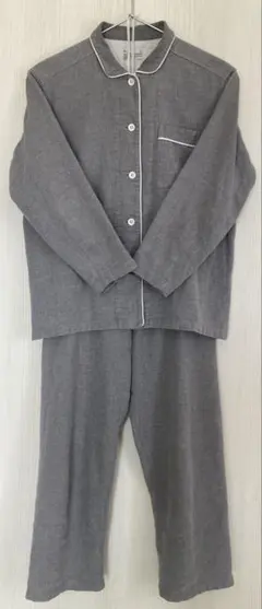 無印良品 綿100%パジャマ グレー