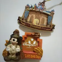 【3/20.21.22限定価格】ディズニー　フォトフレーム　2点セット