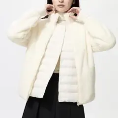 ユニクロUNIQLOファーリーフリースフルジップジャケットサイズXL