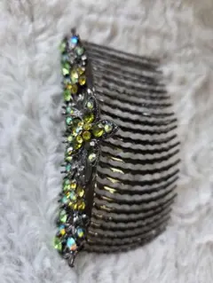 花モチーフ ヘアコーム