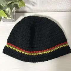 235クラシックハット☆クラッシャーハット☆バケットハット☆手編みニット帽