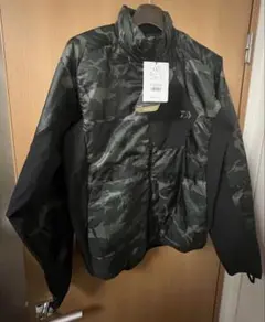 美品 Daiwa ダイワ レインマックス 迷彩レインジャケット DR-3306