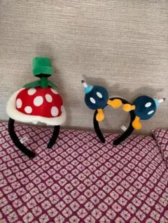 USJ パックンフラワー・ボム兵　カチューシャ