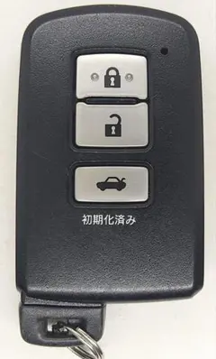 初期化済トヨタスマートキー クラウン基盤番号281451-2020新品電池付き