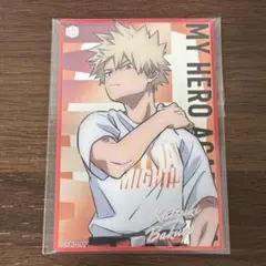 【ヒロアカ】爆豪勝己　ベースヤードトーキョー　トレーディングクリアメタルカード