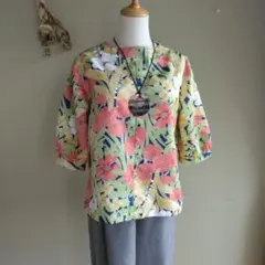 着物リメイクブラウス