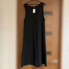 タグ付き新品◯ブラッシュドジャージフレアジャンパースカート　Ｍ