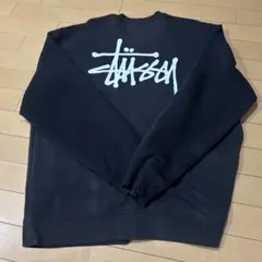 Stüssy ブラック トレーナー L