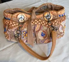 JAMIN PUECH ジャマンピュエッシュ オレンジ系（茶系）バッグ