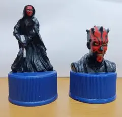 スター・ウォーズ ダース・モール ボトルキャップ　フィギュア 2体セット