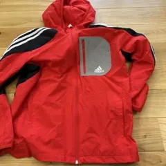 adidas 赤黒 ジャケット 160cm