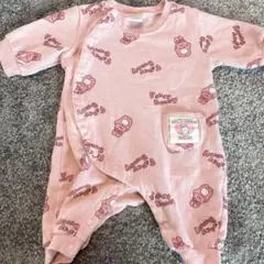 フタフタ　うさぎ裏起毛ロンパース50-60 新生児　出産準備