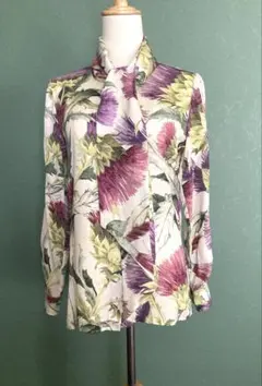 MOSCHINO シャツ ブラウス L I44 長袖 花柄 スキーノ 春 夏 - メルカリ