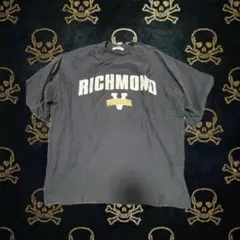 WEGO リッチモンドプリント Tシャツ ブラック