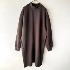 スウェットワンピース ひざ丈ワンピース