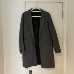 RAGEBLUE グレー チェスターコート M