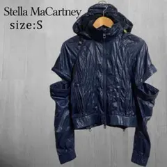 Stella McCartney ネイビー　フード付きショートジャケットのサムネイル