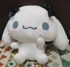 ゆるかわ サンリオキャラクターズ スーパーラージぬいぐるみ　シナモンロール