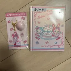 Mezzo Piano アクリルチャームとノートセット