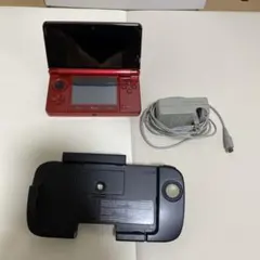 【本体動作確認済み】ニンテンドー3DS ＋充電コード＋拡張スライドパッド＋ソフト