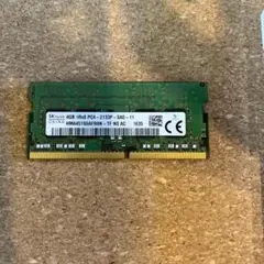SK hynix 4GB DDR4 PC4-2400T ノートPC用メモリ - メルカリ