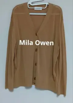 美品【Mila Owen】薄手 カーディガン 春夏 サイズ1のサムネイル